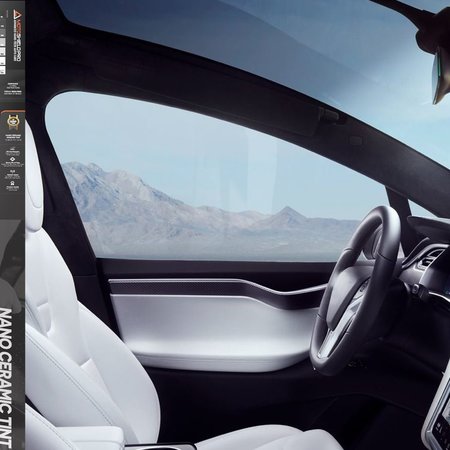 MOTOSHIELD PRO Nano Ceramic Window Tint Film for Auto, Car, Truck | 70% VLT (20” in x 15’ ft Roll) 420-2015